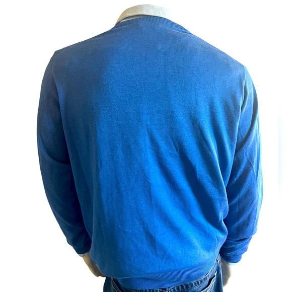 Peter Millar silk cashmere blend size large men’s royalblue excellent condition - Picture 4 of 8